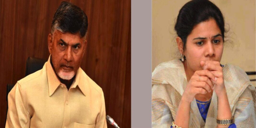 Chandrababuke Warning TDP Lady MLA ..!
– PARAHUSHAR NEWS
