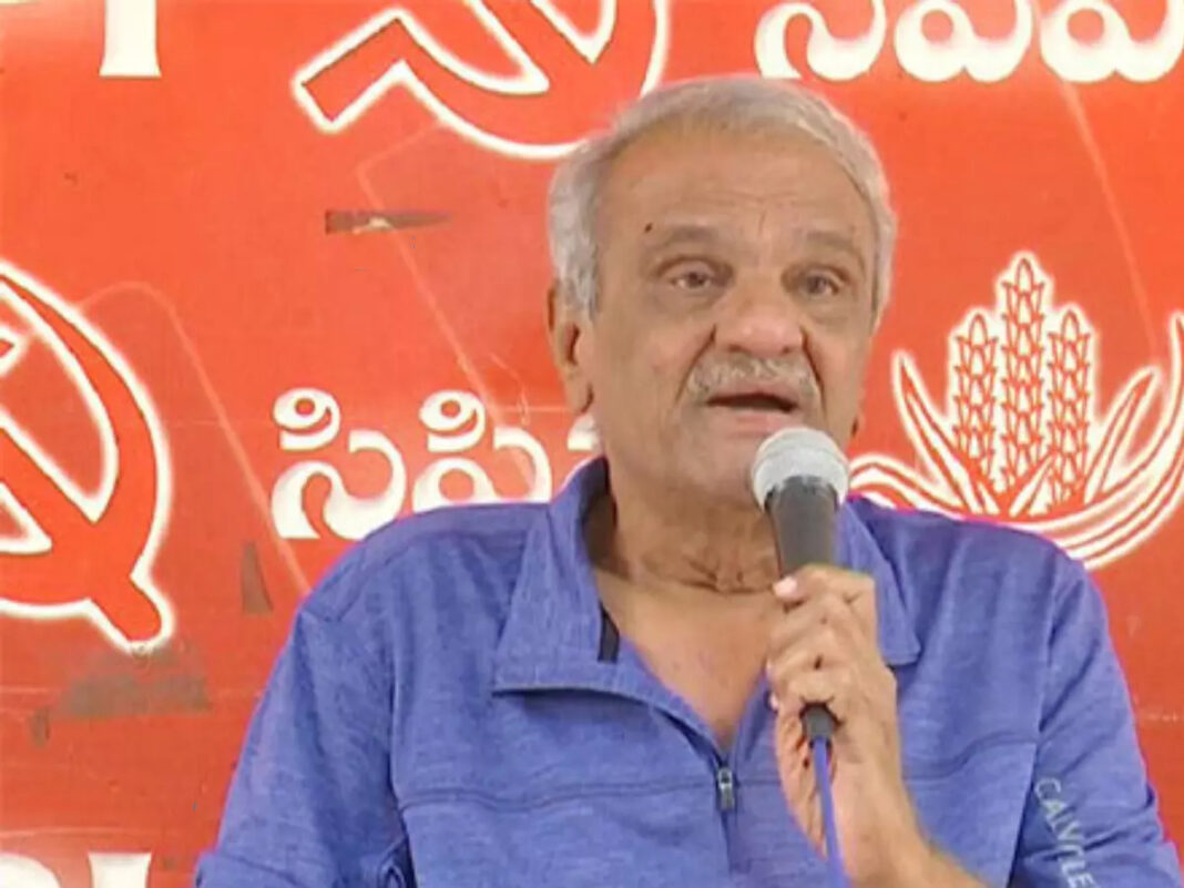 War is not on Pak people .. CPI Narayana sensational comments
