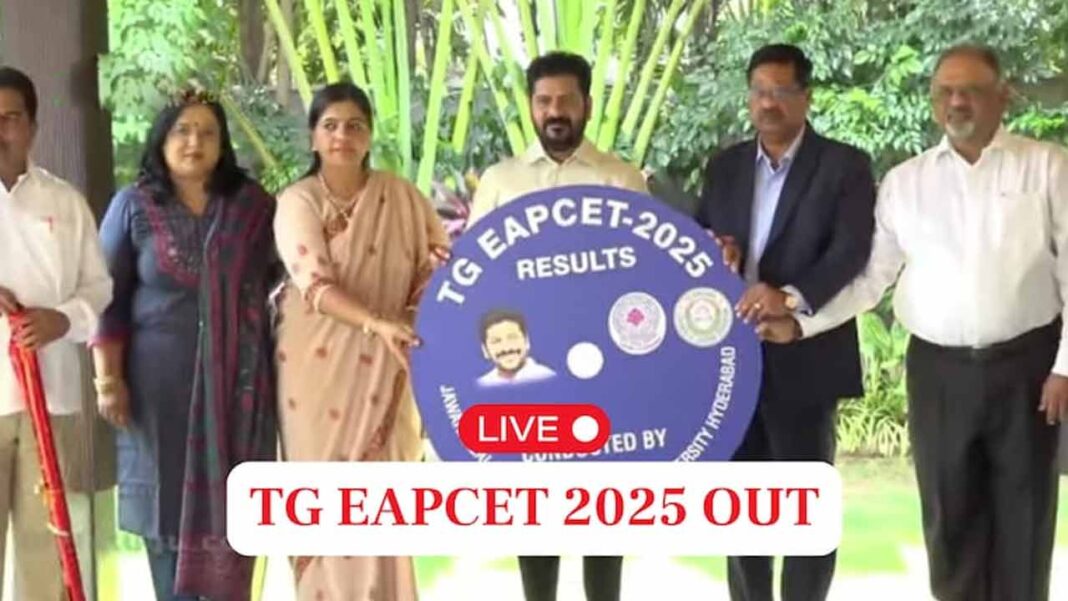 TG Eapcet Results | EAPSET Results Released ..- Namasthe Telangana
– PARAHUSHAR NEWS