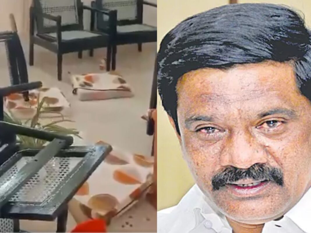 Attack on Vemula Prashant Reddy’s house!
– PARAHUSHAR NEWS