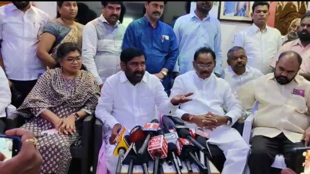 Jagadish Reddy | MLA Jagadish Reddy Fire on Congress rule is only working in the state.
– PARAHUSHAR NEWS