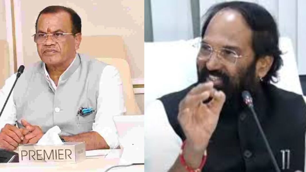 Minister Komatireddy is embarrassed by Uttam Kumar Reddy
– PARAHUSHAR NEWS