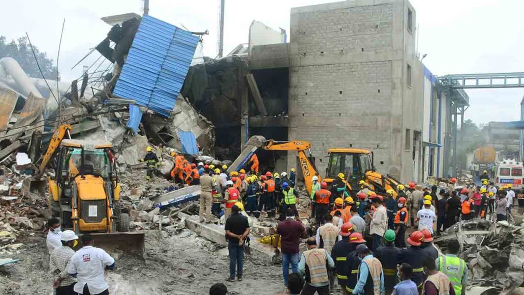 Sigachi Industries | The death tools increased to 45 in the blast .. 20 dead bodies
– PARAHUSHAR NEWS
