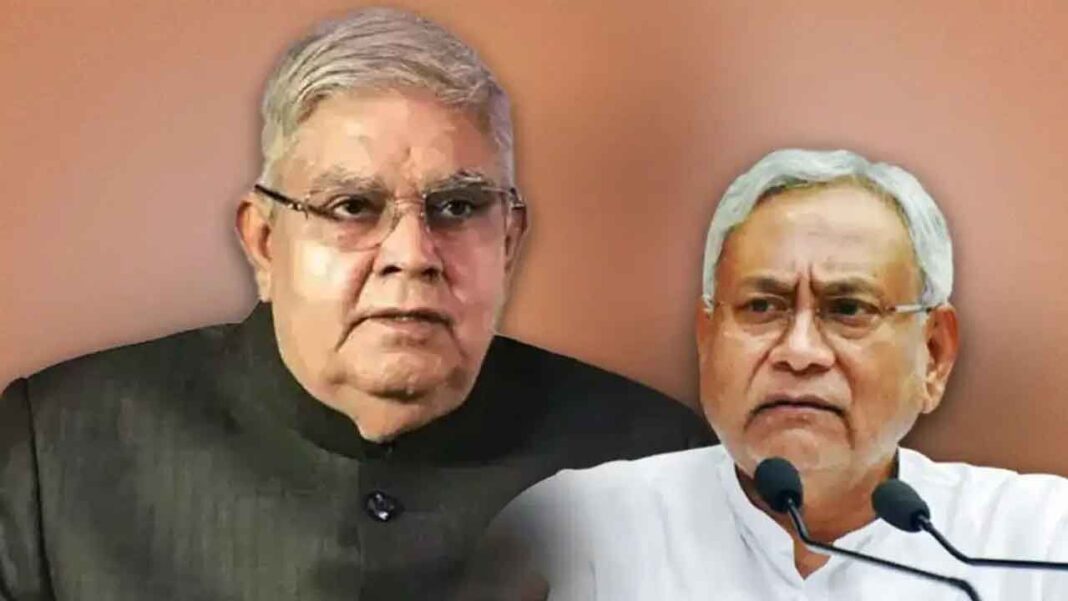 ధంఖార్ నిష్క్రమణ తరువాత వైస్ ప్రెసిడెన్షియల్ వారసత్వ రేసులో బీహార్ సిఎం నితీష్ కుమార్ కీలకమైన పోటీదారుగా అవతరించాడు
