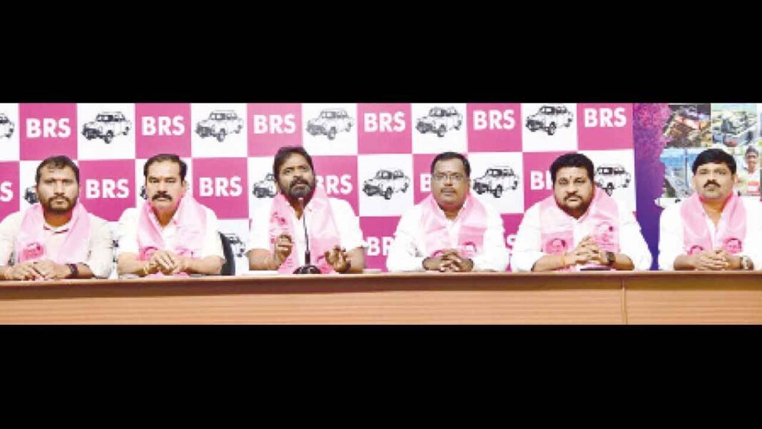 బిసి కోటా బిల్లుకు ప్రీజ్ యొక్క అంగీకారం కోసం గోవ్ట్ యొక్క కదలికలో BRS ఎలుకను వాసన చూస్తుంది

