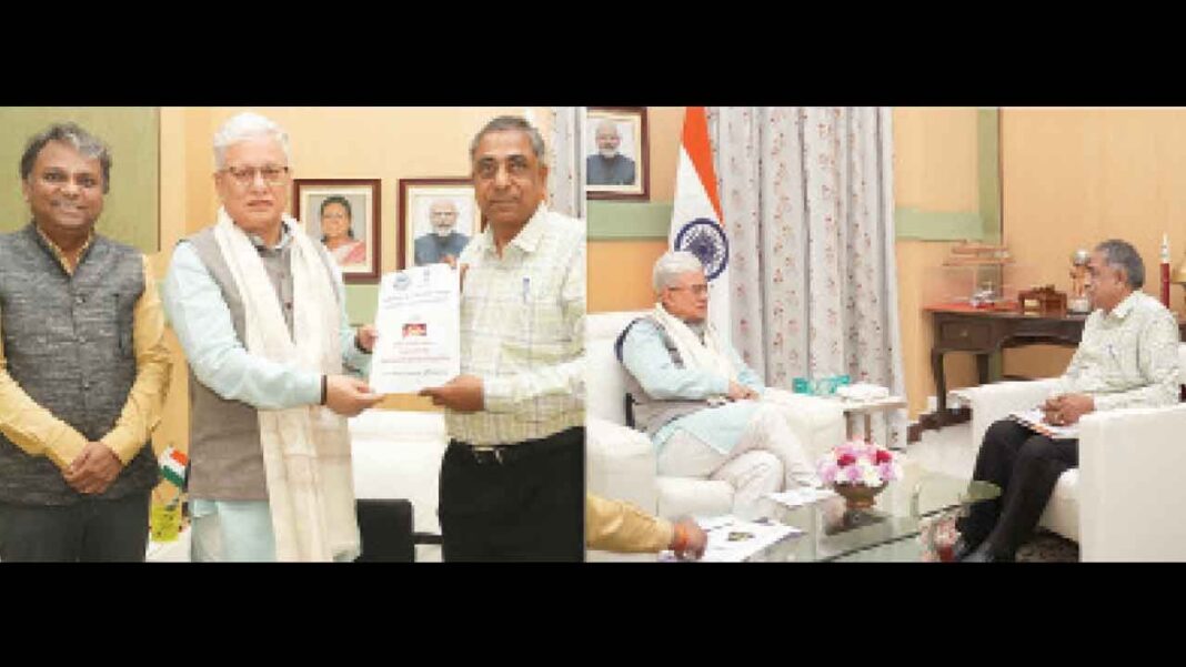 వాతావరణ మార్పులను ఎదుర్కోవటానికి 3-విస్తరించిన వ్యూహానికి గవర్నర్
– PARAHUSHAR NEWS