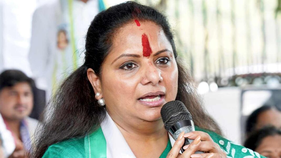 36 సార్లు కేసీఆర్‌ పేరు ఉన్నంత మాత్రాన తప్పు చేసినట్లు కాదు.. కాళేశ్వరం నివేదికపై ఎమ్మెల్సీ కవిత స్పందన