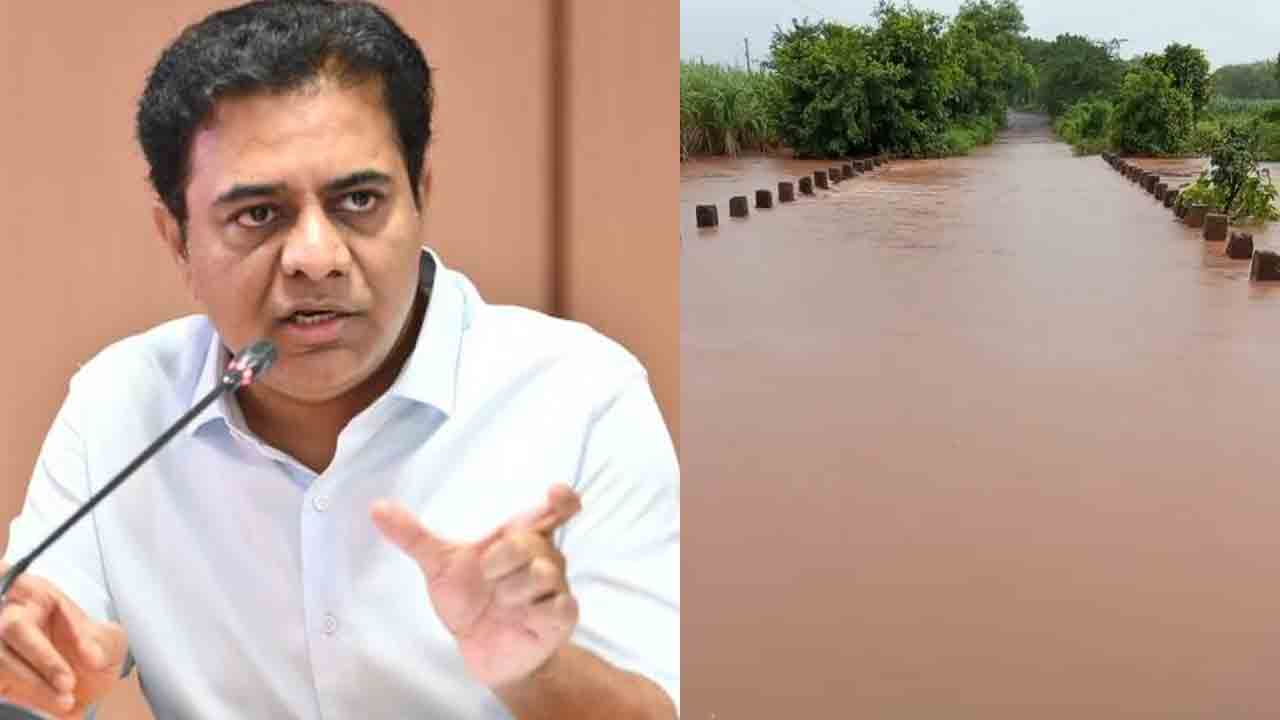 KTR | The government does not matter if people are wandering with rains: KTR