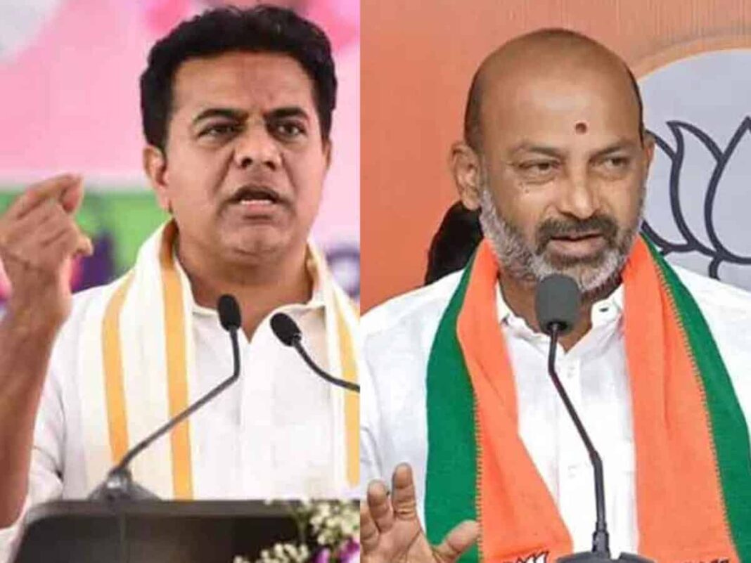 KTR's wife, his mother and children should come to the hut and not tapping the phone - Bundi Sanjay
