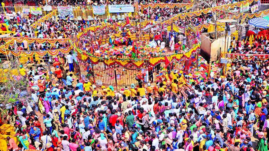 Medaram Maha Jatara | Funding for the Management of Medaram Maha Horoscope-Namasthe Telangana
– PARAHUSHAR NEWS