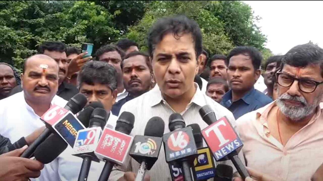 If you are overwhelmed .. KTR Fire on Revant-Namasthe Telangana
– PARAHUSHAR NEWS