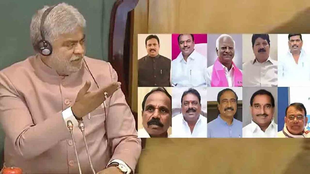 Party Defection | Speaker notices to party-turned-MLAs
– PARAHUSHAR NEWS