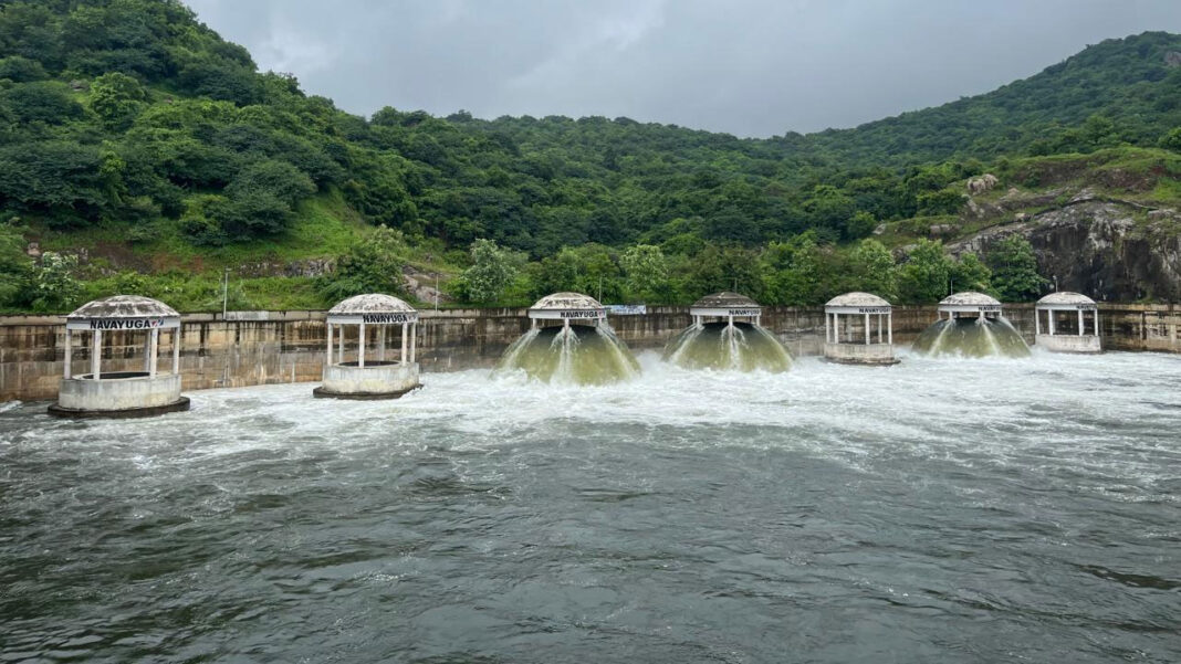 The process of Godavari waters through the Ellampalli project begins-Namasthe Telangana
– PARAHUSHAR NEWS