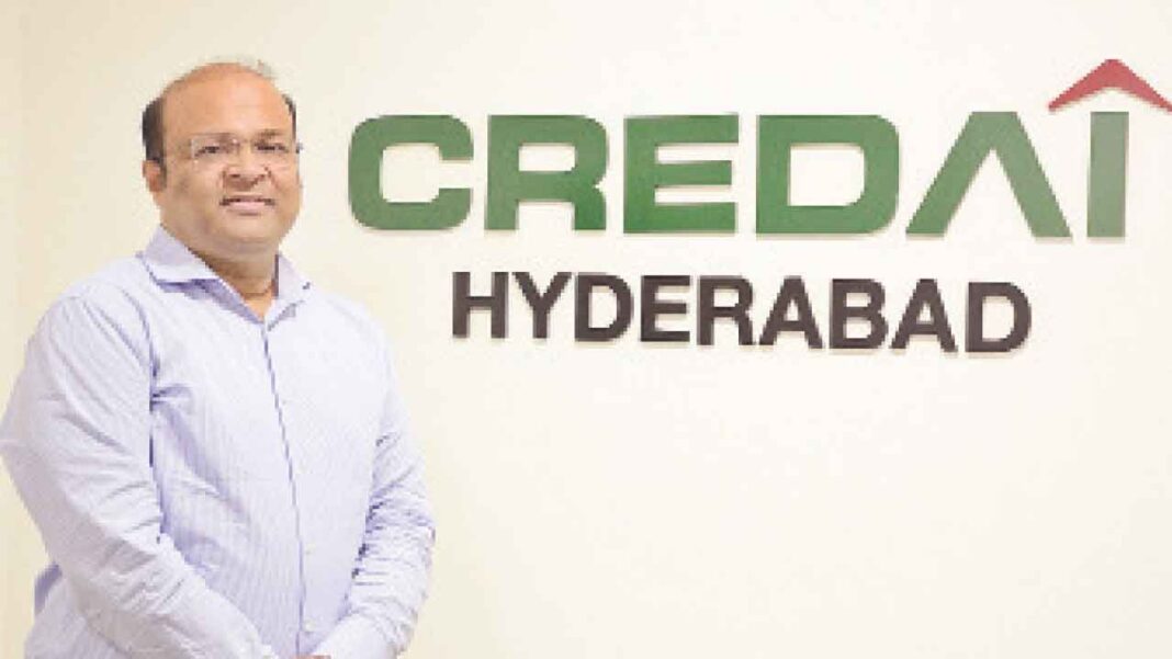 క్రెడాయ్ హైడ్ పన్ను కోతలు, ఆకుపచ్చ పద్ధతులు, నైపుణ్యం కలిగిన కార్మికుల కోసం నెట్టాడు
– PARAHUSHAR NEWS