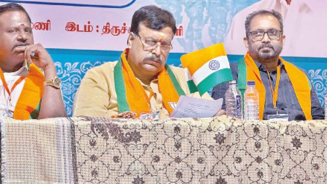 టిఎన్ బిజెపి టిరాంగా యాత్రపై వర్క్‌షాప్ నిర్వహిస్తుంది
