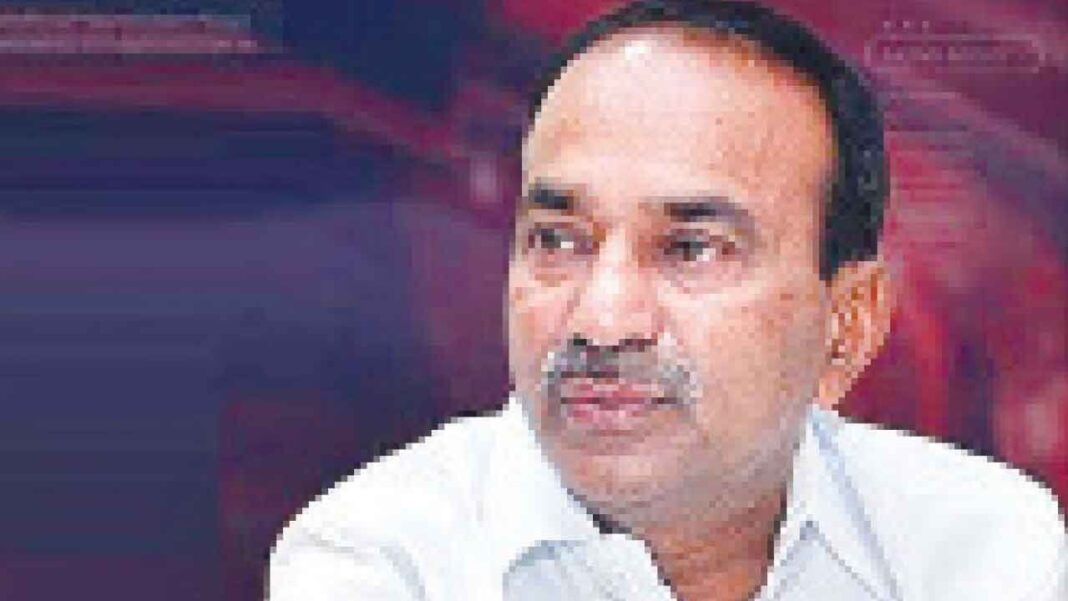 వరద ఉపశమన పనులను చేపట్టాలని పార్టీ కేడర్‌ను ఈటాలా కోరింది

