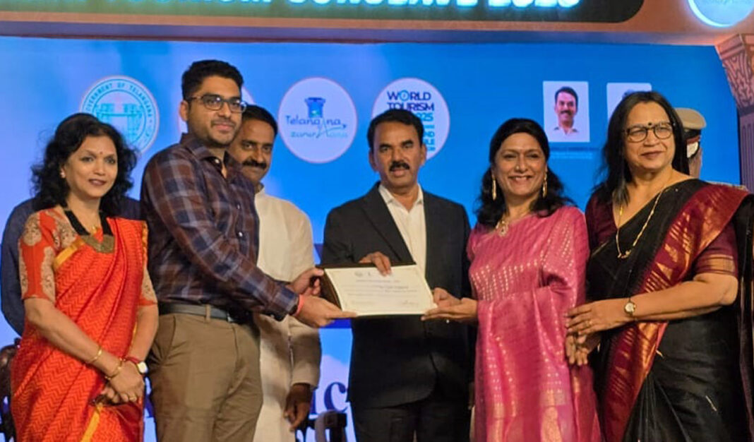 తెలంగాణ స్టేట్ టూరిజం డిపార్ట్మెంట్ అవార్డులు ఐహెచ్ఎమ్ శ్రీ శక్తి టూరిజం ఎక్సలెన్స్ అవార్డు 2025
– PARAHUSHAR NEWS
