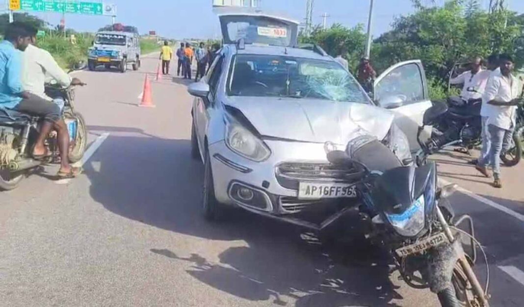 ఒకరు మృతి చెందారు, మరొకరు కారు రాంబ్స్ బైక్ సంగారెడ్లో గాయపడ్డారు
– PARAHUSHAR NEWS