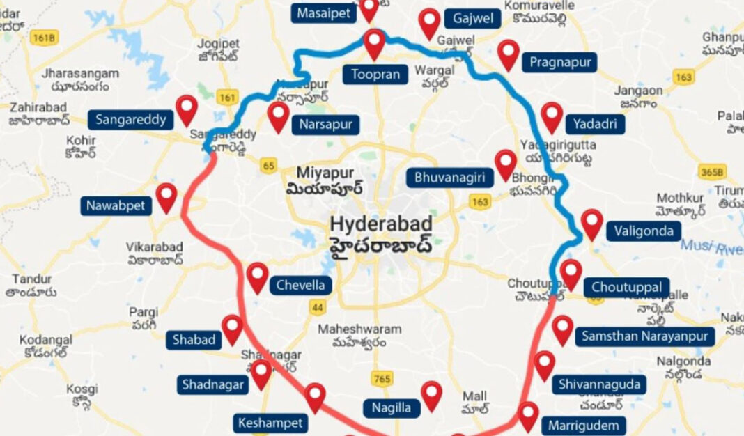 రెవంత్ రెడ్డి ఆర్ఆర్ఆర్ కోసం వేగవంతమైన భూమి సముపార్జన కోసం నెట్టాడు
– PARAHUSHAR NEWS
