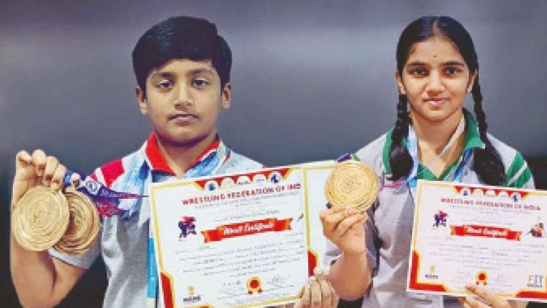 నేషనల్ గ్రాప్లింగ్ ఛాంపియన్‌షిప్ 2025 లో నారాయణ విద్యార్థులు 3 బంగారు పతకాలు సాధించారు
