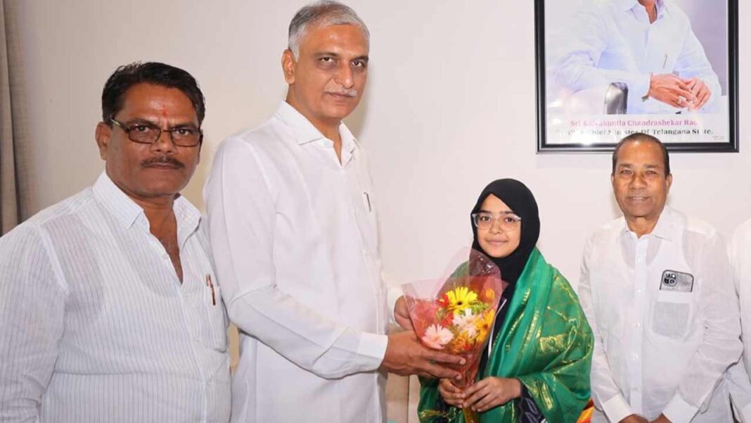 Harish Rao | You should return to Telangana community .. Harish Rao’s suggestion to students-Namasthe Telangana
– PARAHUSHAR NEWS