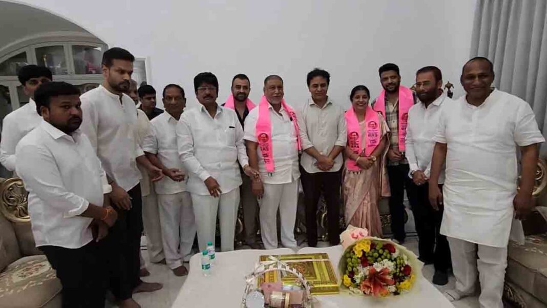 Jubilee Hills by-election .. Huge additions to BRS in the presence of KTR
– PARAHUSHAR NEWS