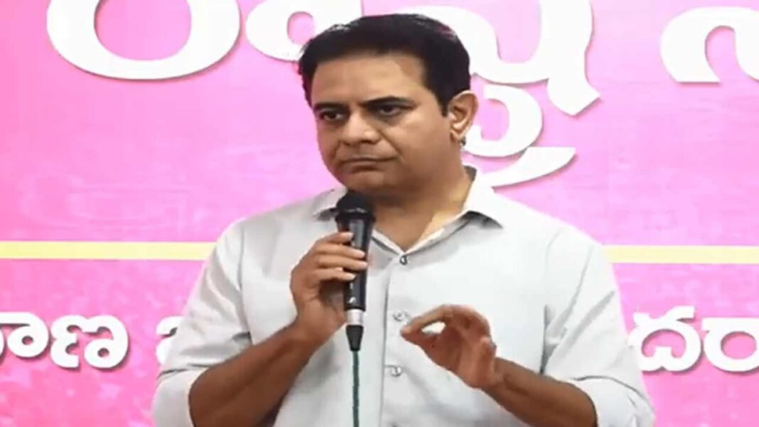 Race between car and bulldozer: KTR-Namasthe Telangana
– PARAHUSHAR NEWS