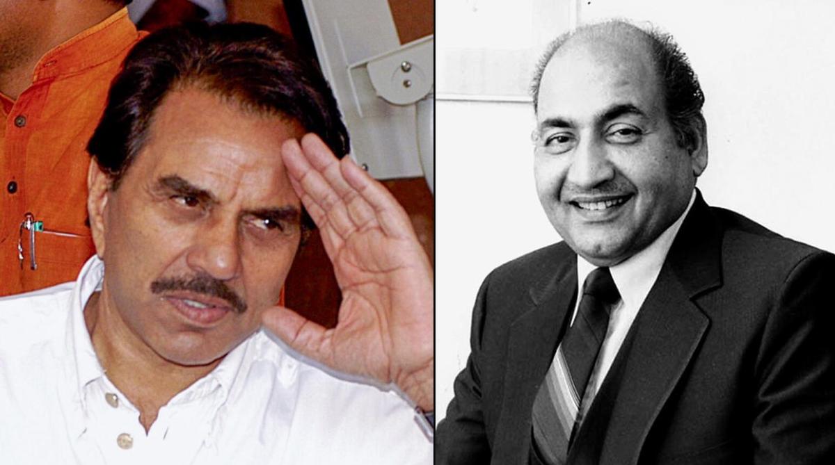 ధర్మేంద్ర మరియు మహ్మద్ రఫీ. ధర్మేంద్ర మరియు మహ్మద్ రఫీ.