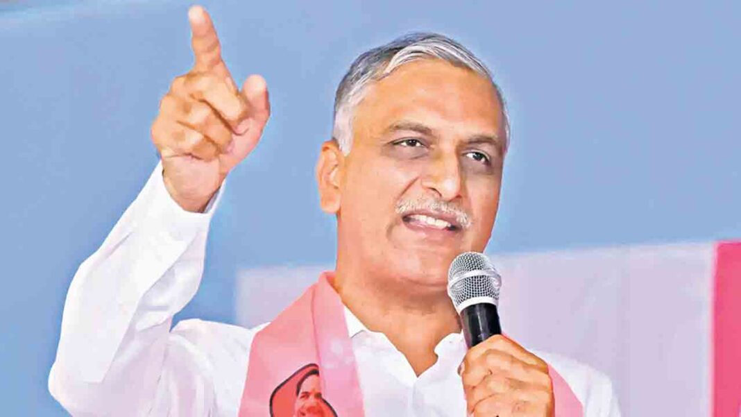 ఆర్థికమంత్రీ.. మీ అవగాహన ఇంతేనా?.. హరీశ్‌రావు మండిపాటు