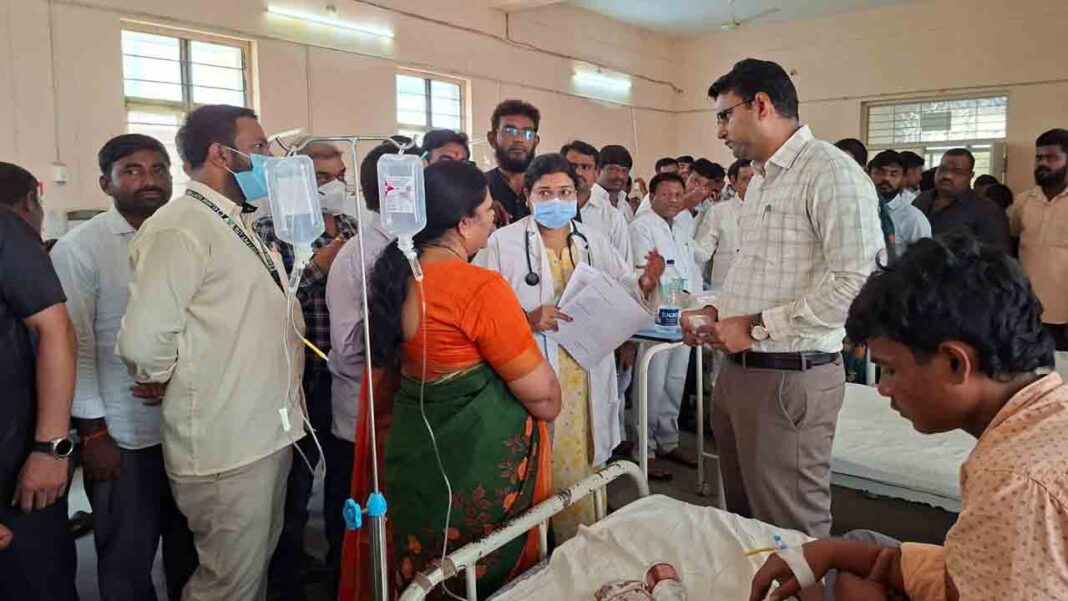 Illness of students in BC hostel.. Welfare officer suspended-Namasthe Telangana
– PARAHUSHAR NEWS