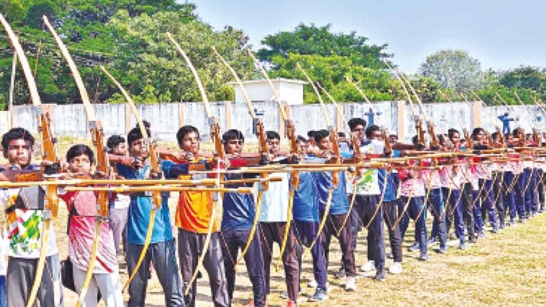 గిరిజన విద్యార్థులకు ఆర్చరీ ఎంపిక ట్రయల్స్ ప్రారంభం
– PARAHUSHAR NEWS
