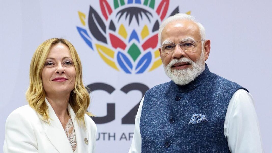ప్రధాని మోదీ మెలోనిని కలిసినప్పుడు ఉగ్రవాదానికి ఆర్థిక సహాయం చేయడంలో సహకారం కోసం భారతదేశం, ఇటలీ సంయుక్త చొరవను ప్రకటించాయి
