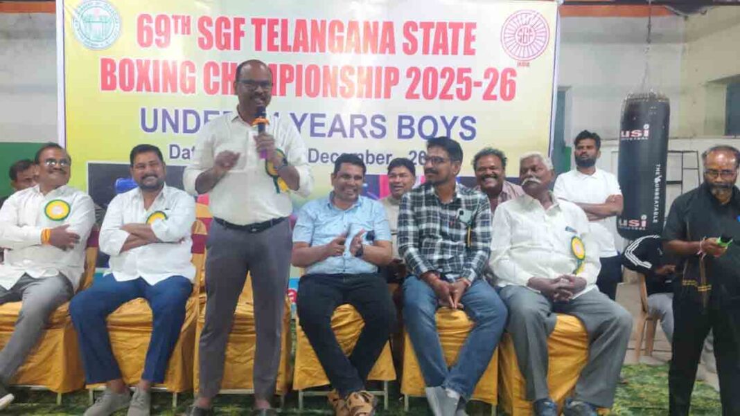 Boxing competitions | 11 selected for national boxing competition-Namasthe Telangana
– PARAHUSHAR NEWS