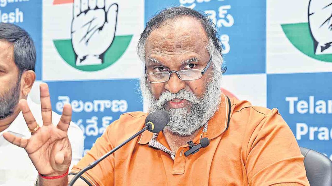 Jagga Reddy | Harish is not the reason for leaving BRS.. Joined Congress on invitation of YSR: Jaggareddy – Namasthe Telangana
– PARAHUSHAR NEWS