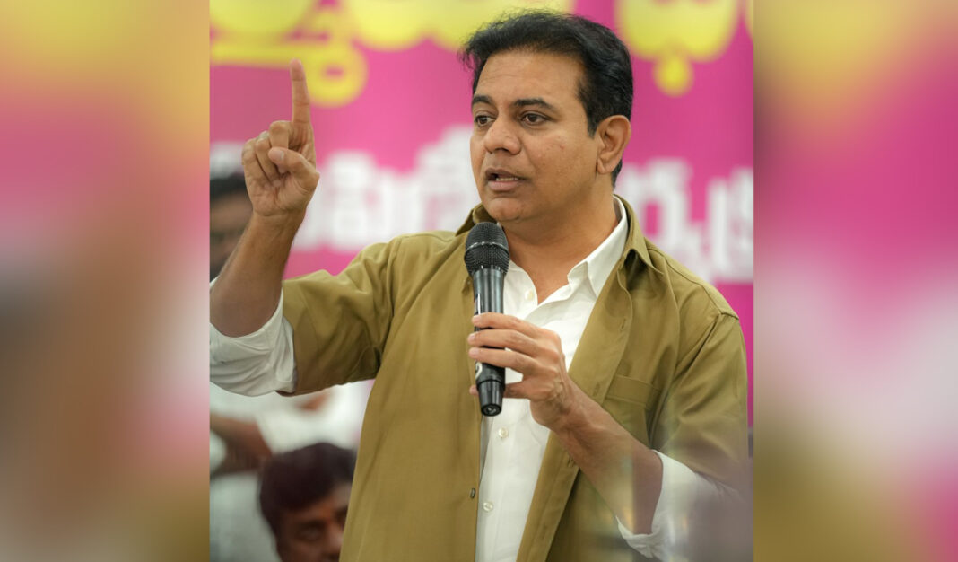 చెక్డ్యామ్ల పరిరక్షణలో కాంగ్రెస్ ప్రభుత్వం అసమర్థతతో వ్యవహరిస్తోందని కేటీఆర్ మండిపడ్డారు
– PARAHUSHAR NEWS