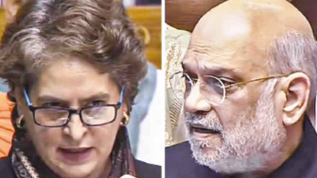 వందేమాతరంపై ప్రియాంకను షా తిప్పికొట్టారు
– PARAHUSHAR NEWS