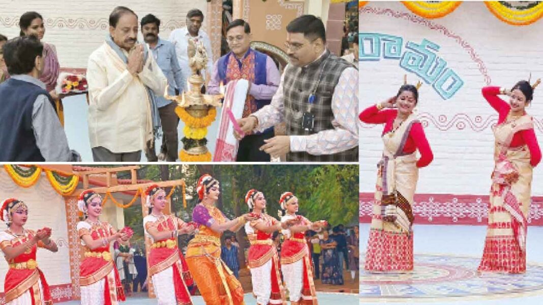శిల్పారామం క్రాఫ్ట్స్ మేళాలో సంప్రదాయానికి సంబంధించిన చిత్రణ విప్పుతుంది
– PARAHUSHAR NEWS