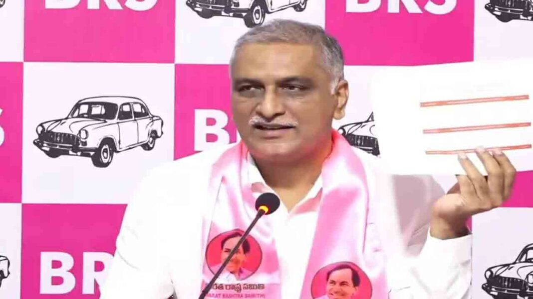 Harish Rao | Revanth Reddy was the one who stabbed Chandrababu in Godavari water treachery: Harish Rao-Namasthe Telangana
– PARAHUSHAR NEWS