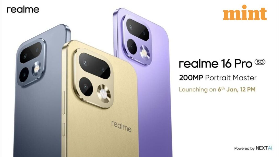 Realme 16 Pro+ colour variants