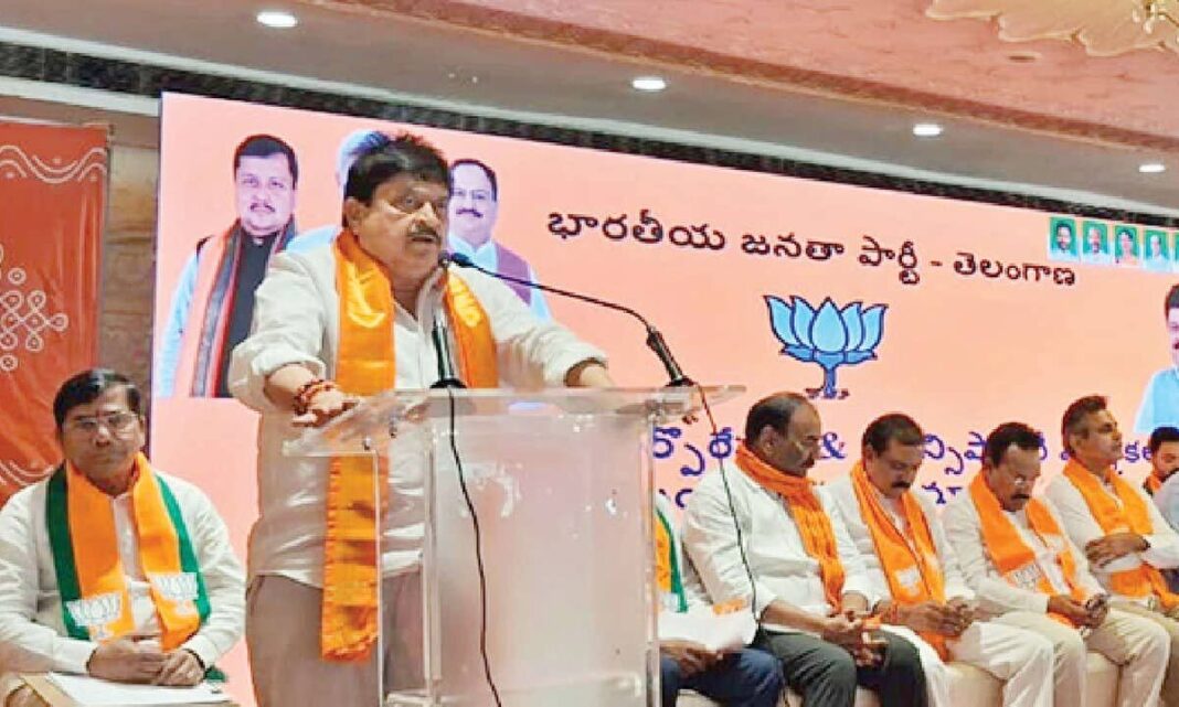 TG: NRRలో పౌర ఎన్నికల పోరుకు BJP బ్రేస్ చేస్తోంది
– PARAHUSHAR NEWS