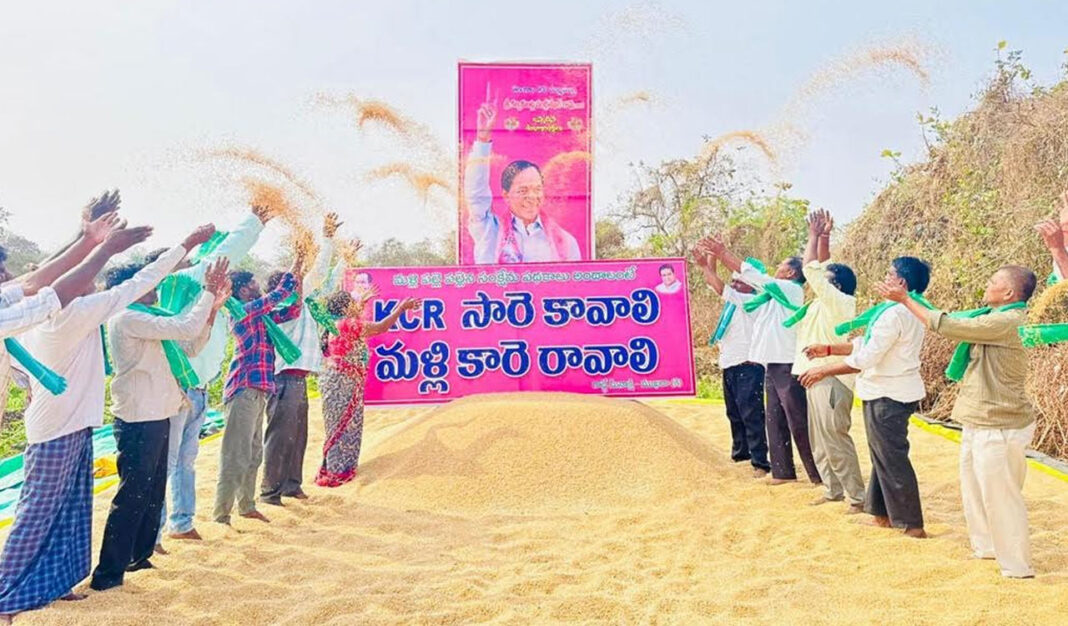 తెలంగాణలో మళ్లీ కేసీఆర్ పాలన రావాలని ఆదిలాబాద్ రైతులు కోరుతున్నారు
– PARAHUSHAR NEWS