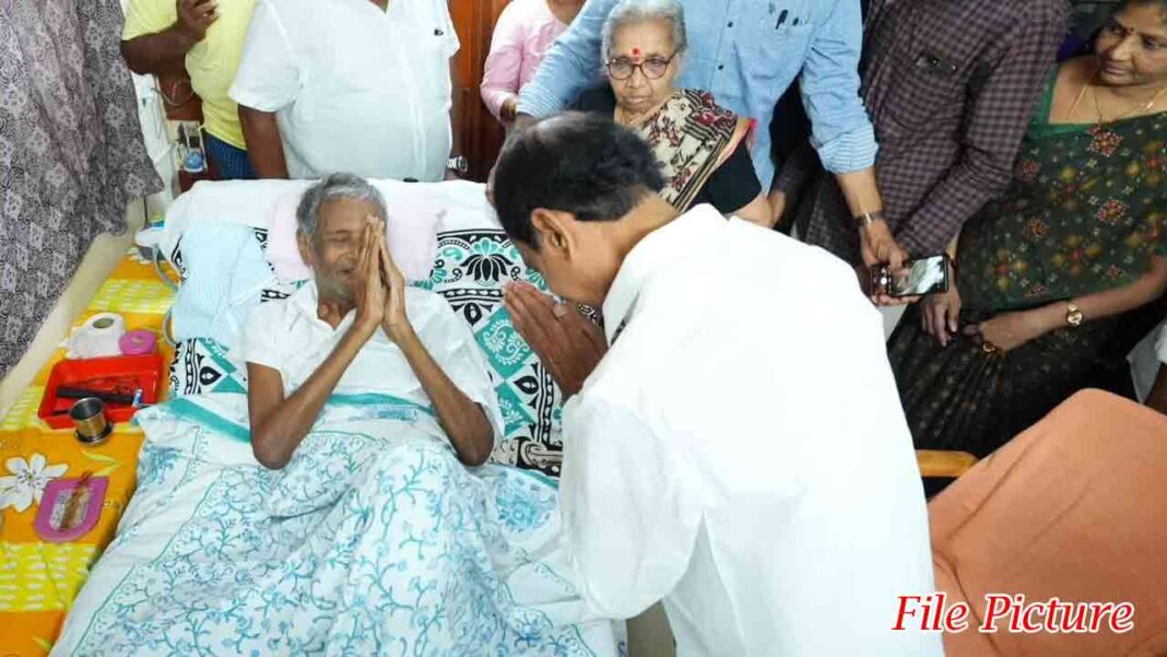 KCR’s guru Jaishetti Ramanaiah passed away.. BRS leader condoled
– PARAHUSHAR NEWS