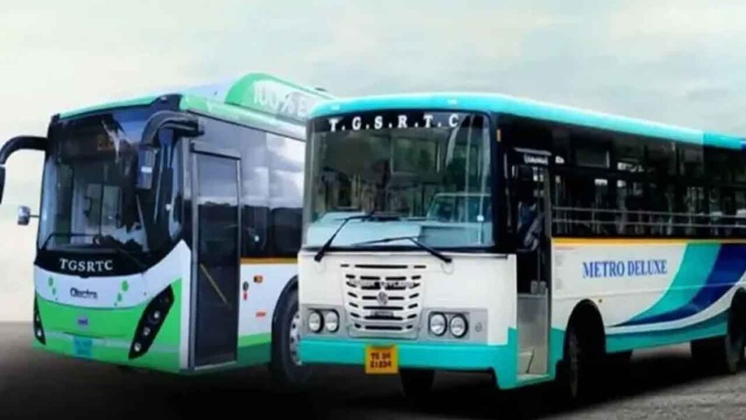 TGSRTC నగరంలో AC బస్సు ప్రయాణంలో 30% తగ్గింపును అందిస్తుంది
