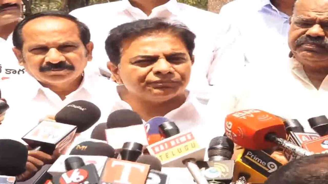 We will suspend the Congress government until the promises are fulfilled: KTR-Namasthe Telangana
– PARAHUSHAR NEWS