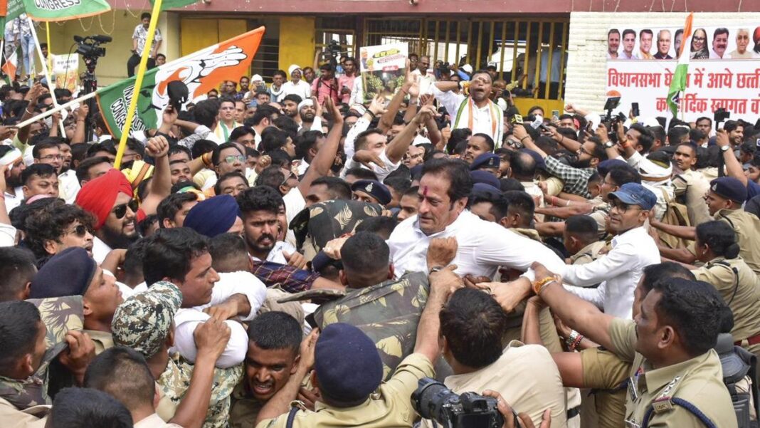 'గ్రామీణ ఉద్యోగ పథకాన్ని బీజేపీ పలుచన చేస్తోంది': ఛత్తీస్‌గఢ్ కాంగ్రెస్. నిరసన వేదికలు
