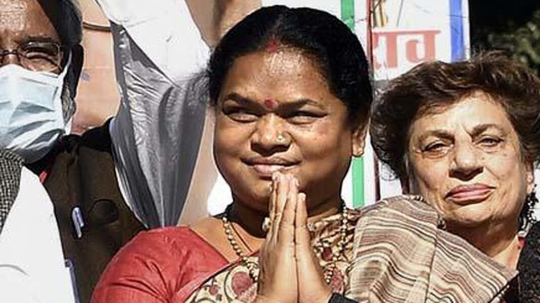 రాజ్యసభ ఎన్నికలు 2026: ఛత్తీస్‌గఢ్ ఎంపీ ఫూలో దేవి నేతమ్‌ను కాంగ్రెస్ పునర్‌నామినేట్ చేసింది.
