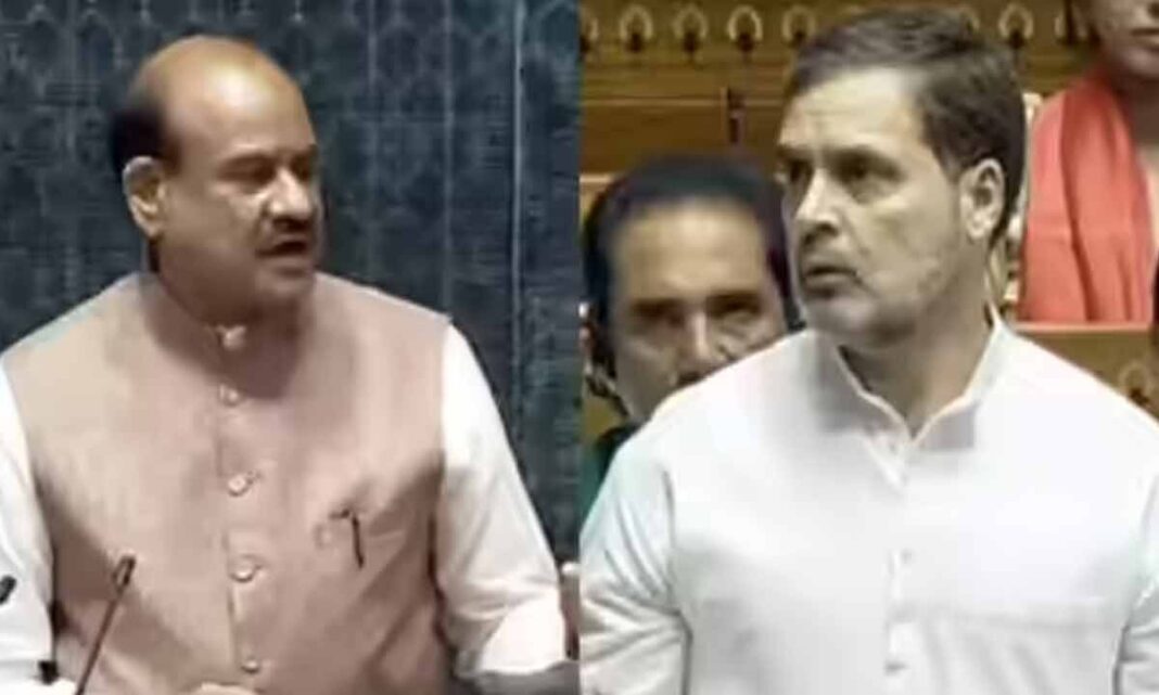 రాహుల్ గాంధీపై ఓం బిర్లా స్వైప్
– PARAHUSHAR NEWS