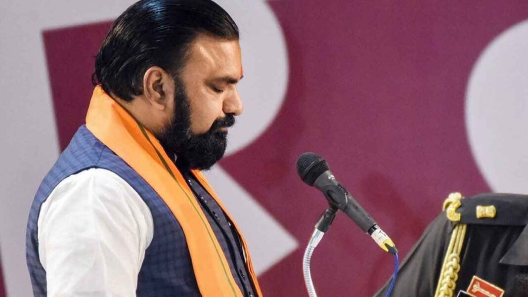 బీహార్ సీఎంగా సామ్రాట్ చౌదరి ప్రమాణ స్వీకారం చేశారు
