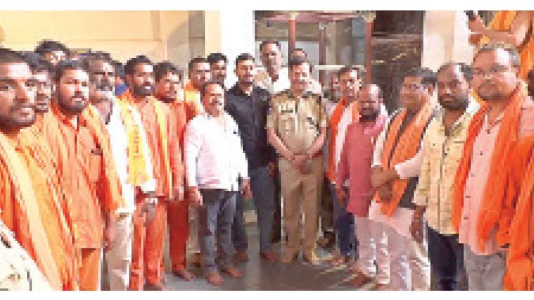వీర హనుమాన్ విజయ యాత్రకు గట్టి భద్రత
