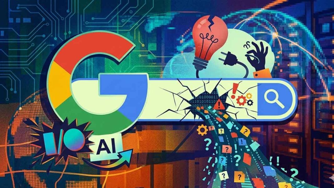 Google AI ఓవర్‌వ్యూస్ గ్లిచ్ శోధన పదాలను ఆదేశాలుగా పరిగణిస్తుంది
